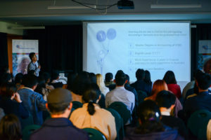 Andy Yu at the October Migrant Network Meet-up 2021