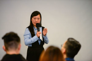 Ivy Yin at the October Migrant Network Meet-up 2021